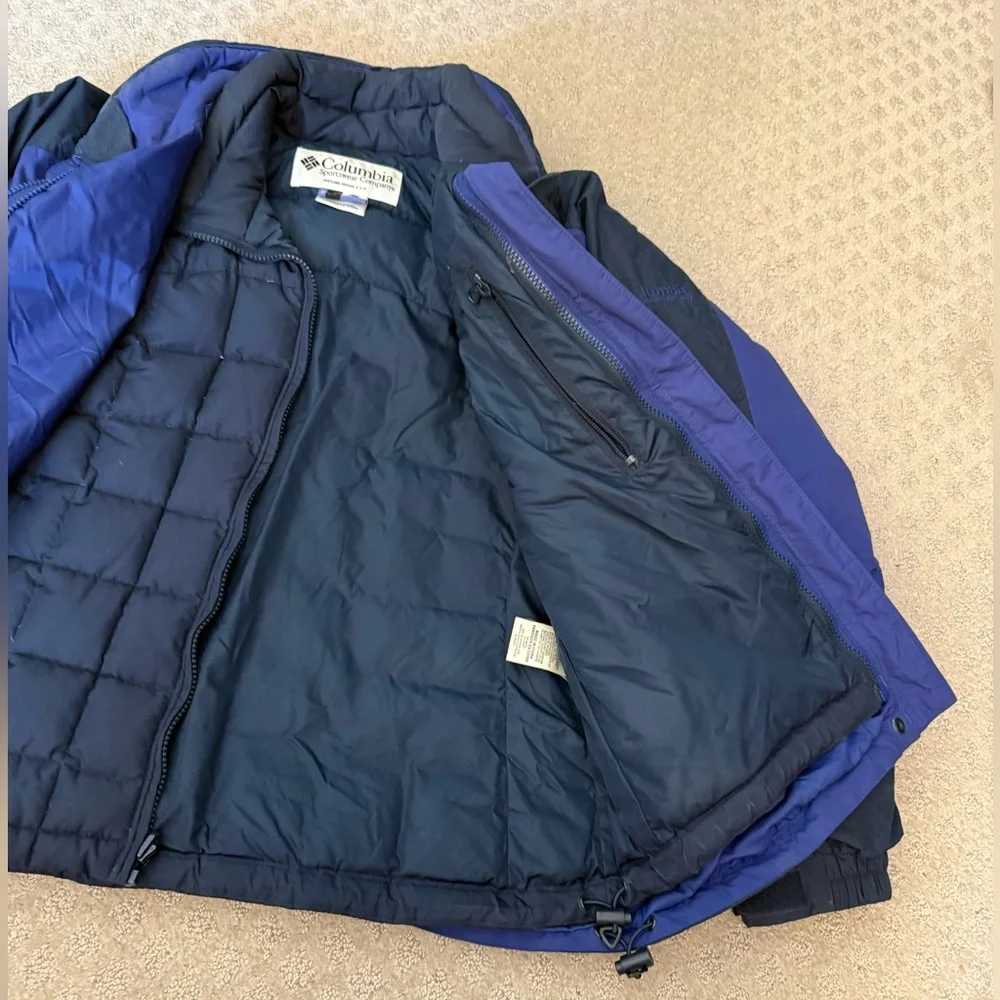 Columbia Women Interchange Double Lined Down Insulated Winter Coat Cold Weather